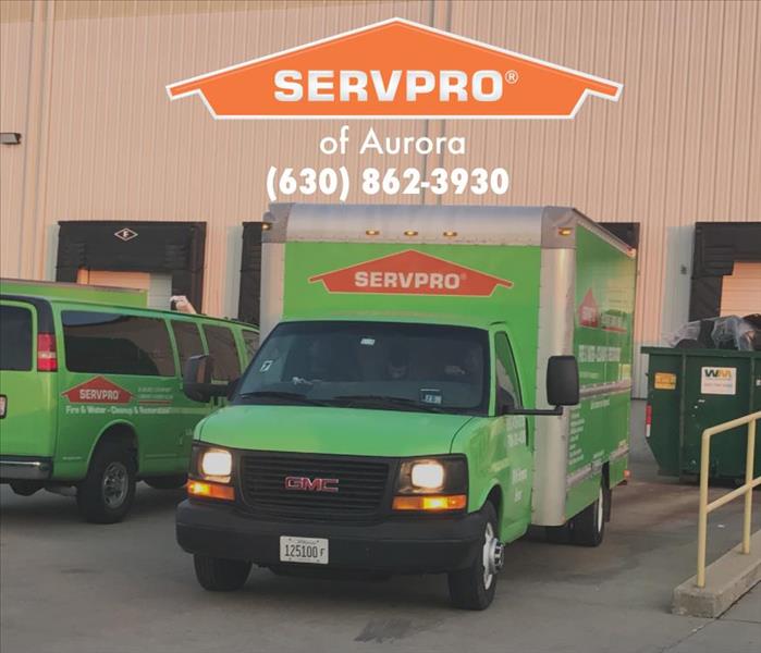 SERVPRO truck ready to head out.