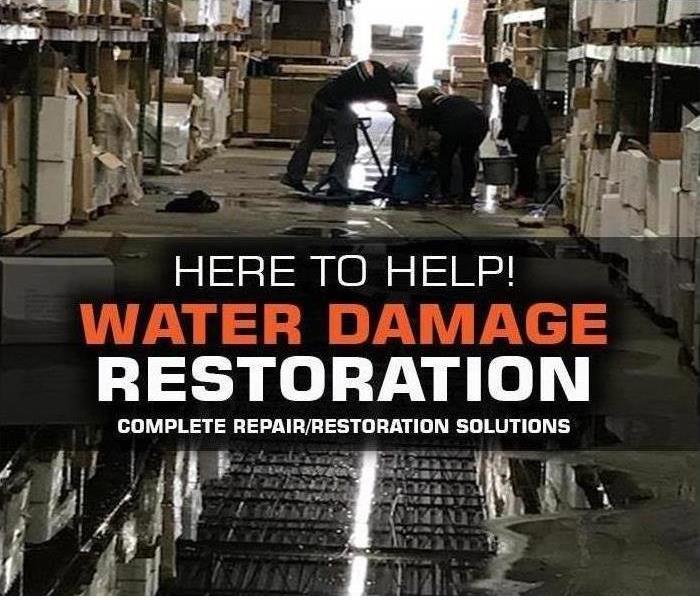 Water Restoration Sign